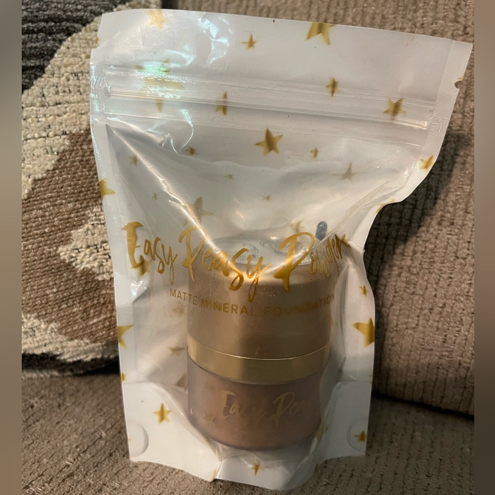 Belle Beauty Med-Tan Mineral Powder Foundation